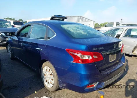 2016 Nissan Sentra S/Sv/Sr/Sl z USA, uszkodzony, nr VIN 3N1AB7AP1GY331577